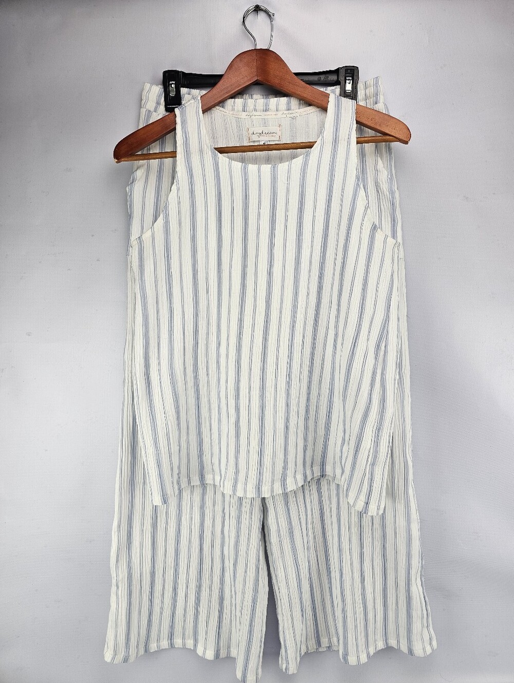 Daydream Lounge Sleepwear by Berkshire Home Crinkle Tank & Pants Women's Medium
